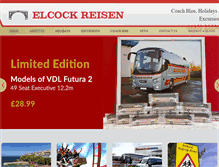 Tablet Screenshot of elcockreisen.co.uk